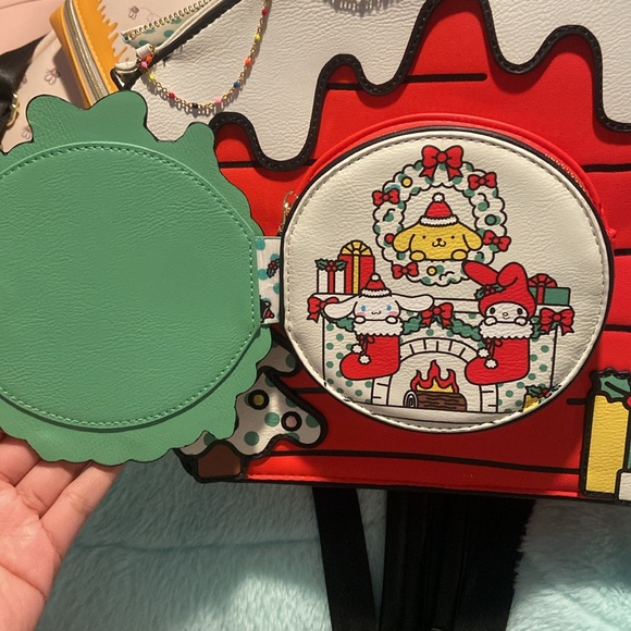 Hello kitty and Friends Christmas Backpack and Wallet - Picture 2 of 10